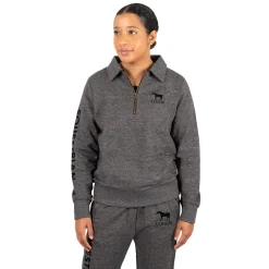 Women Aerion Equestrian Quarter Zip Polo Sweatshirt