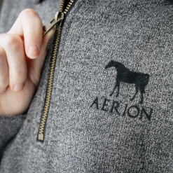 Women Aerion Equestrian Quarter Zip Polo Sweatshirt