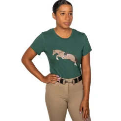 Women Aerion Hunter Horse Tee