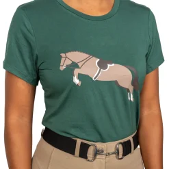 Women Aerion Hunter Horse Tee