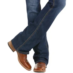 Ariat Entwined Mid Rise Stretch Boot Cut Jean