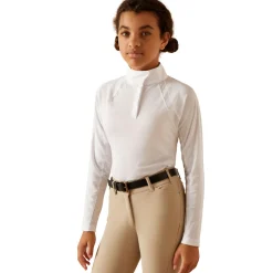 Kids Ariat Sunstopper 3.0 Long Sleeve Show Shirt - Kids'