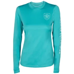 Women Asmar Equestrian Sustainable Long Sleeve Logo Tee