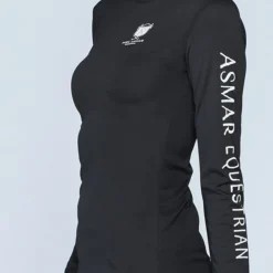 Women Asmar Equestrian Sustainable Long Sleeve Logo Tee