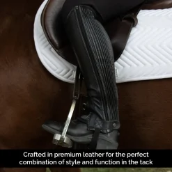 Kids Auken FitMe Aspire Leather Half Chaps - Kids'