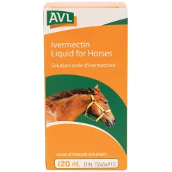 Alberta Veterinary Laboratories AVL Ivermectin Liquid Dewormer 120 mL