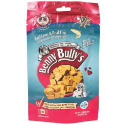 Benny Bully's Pet Treats Benny Bully's Liver Plus Fish Cat Treats 25 g