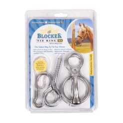 Cavalier Blocker Tie Ring II, Stainless Steel