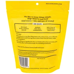 Bocce's Bakery Turmeric Latte Basic Biscuit Dog Treats 141 g