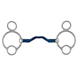 Bombers Bits International Bombers 2 1/2 Ring Happy Tongue Bit