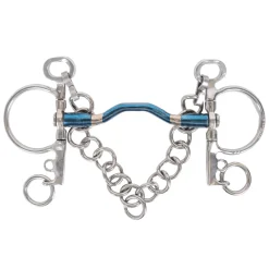 Bombers Bits International Bombers Polo Pelham 55 Happy Tongue Petros Swivel Bit