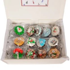 Boo & Moo Decorated Cookies Advent Calendar