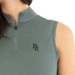 Women BR Isis Sleeveless Quarter Zip Top