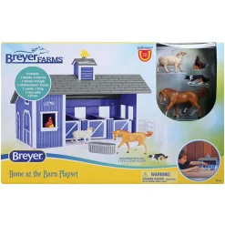 Breyer Farms Home At The Barn Playset