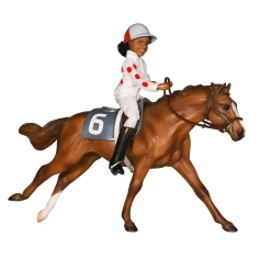 Breyer Freedom Cheryl White Horse & Book Set