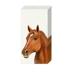 Greenhawk Equestrian Sport Carsim Farm Horse Cream 4 Ply Pocket Tissues