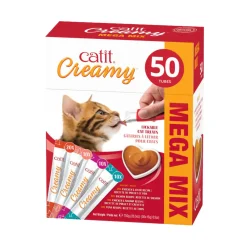Catit Creamy Lickable Cat Treat Multipack 15 g - 50 Pack