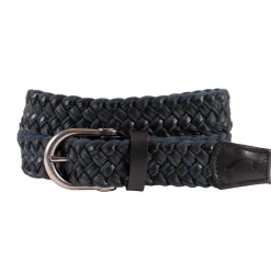 Cinto Braided Leather & Rope Belt