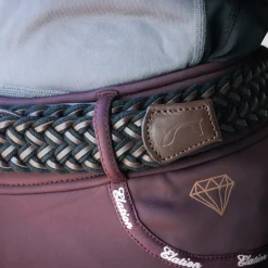 Cinto Braided Leather & Rope Belt