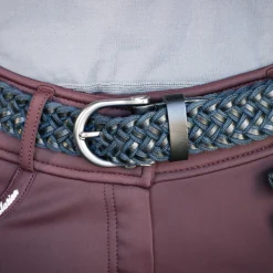 Cinto Braided Leather & Rope Belt