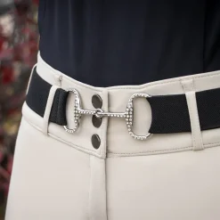 Cinto Crystal Diamante Bit Performance Stretch Belt