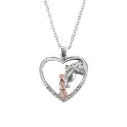 Cinto Girl & Horse Necklace