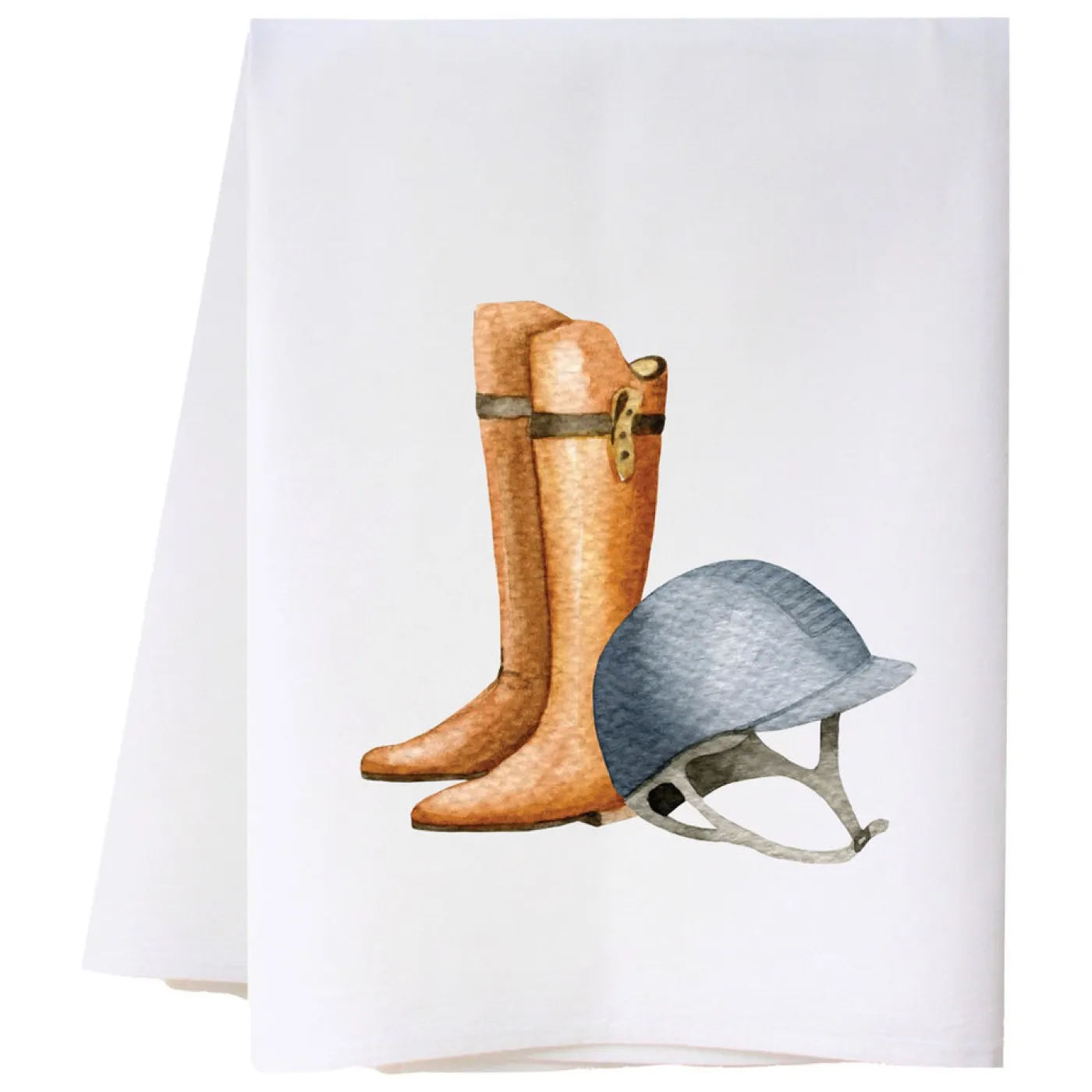 Cinto x Cora & Pate Equestrian Helmet & Boots Dishtowel