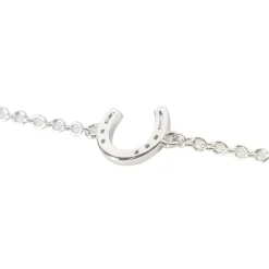 Cinto x Kelly Herd Silver Horseshoe Pendant Bracelet