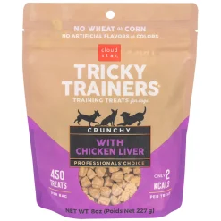 Cloud Star Tricky Trainers Crunchy Liver Dog Treats 226 g