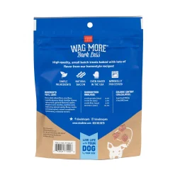 Cloud Star Wag More, Bark Less Soft & Chewy Bacon, Cheese & Apples Dog Treats 170 g