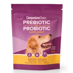 Equine Choice Companion's Choice Prebiotic & Probiotic Powder Pet Supplement 125 g