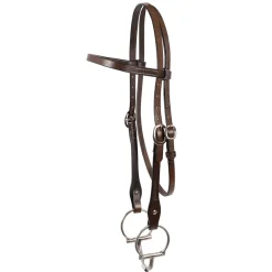 Copper Canyon Bridle Leather Browband Headstall