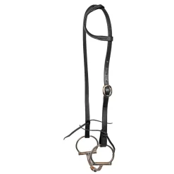 Copper Canyon Single Ply One Ear Headstall W/ Ties