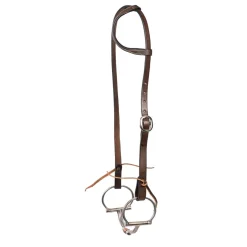 Copper Canyon Single Ply One Ear Headstall W/ Ties