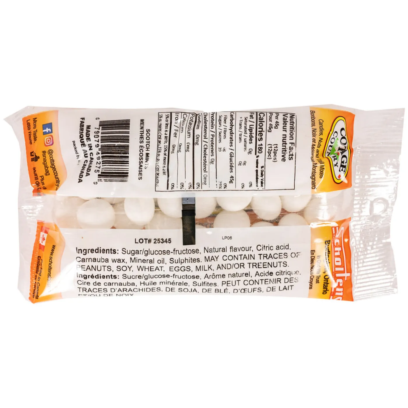 Cottage Country Scotch Mints 190 g