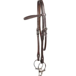 Country Legend Basket Tooling Browband Headstall