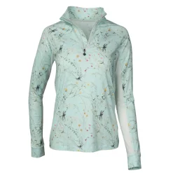 Women Dapplebay Quarter Zip Light Long Sleeve Riding Top