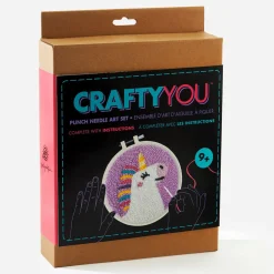 Giftcraft DIY Unicorn Punch Needle Kit