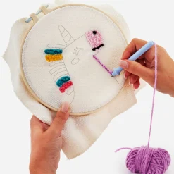 Giftcraft DIY Unicorn Punch Needle Kit