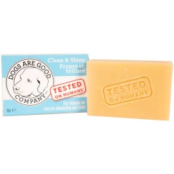 Dogs Are Good Co. Clean & Shiny Lemongrass Shampoo Bar 92 g