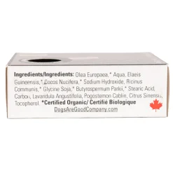 Dogs Are Good Co. Deep Clean Charcoal Shampoo Bar 92 g