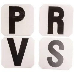 Jack's Dressage Arena Replacement Letters - VSRP