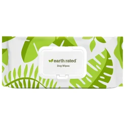 Earth Rated Compostable Unscented Dog Wipes 100 Pack
