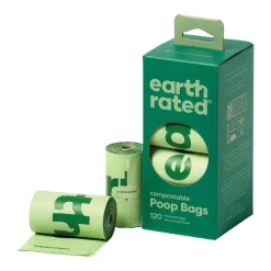 Earth Rated Unscented Refill Rolls - 120 Bags