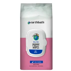 Earthbath Natural Pet Care Earthbath Ultra-Mild Wild Cherry Puppy Wipes - 100 Count