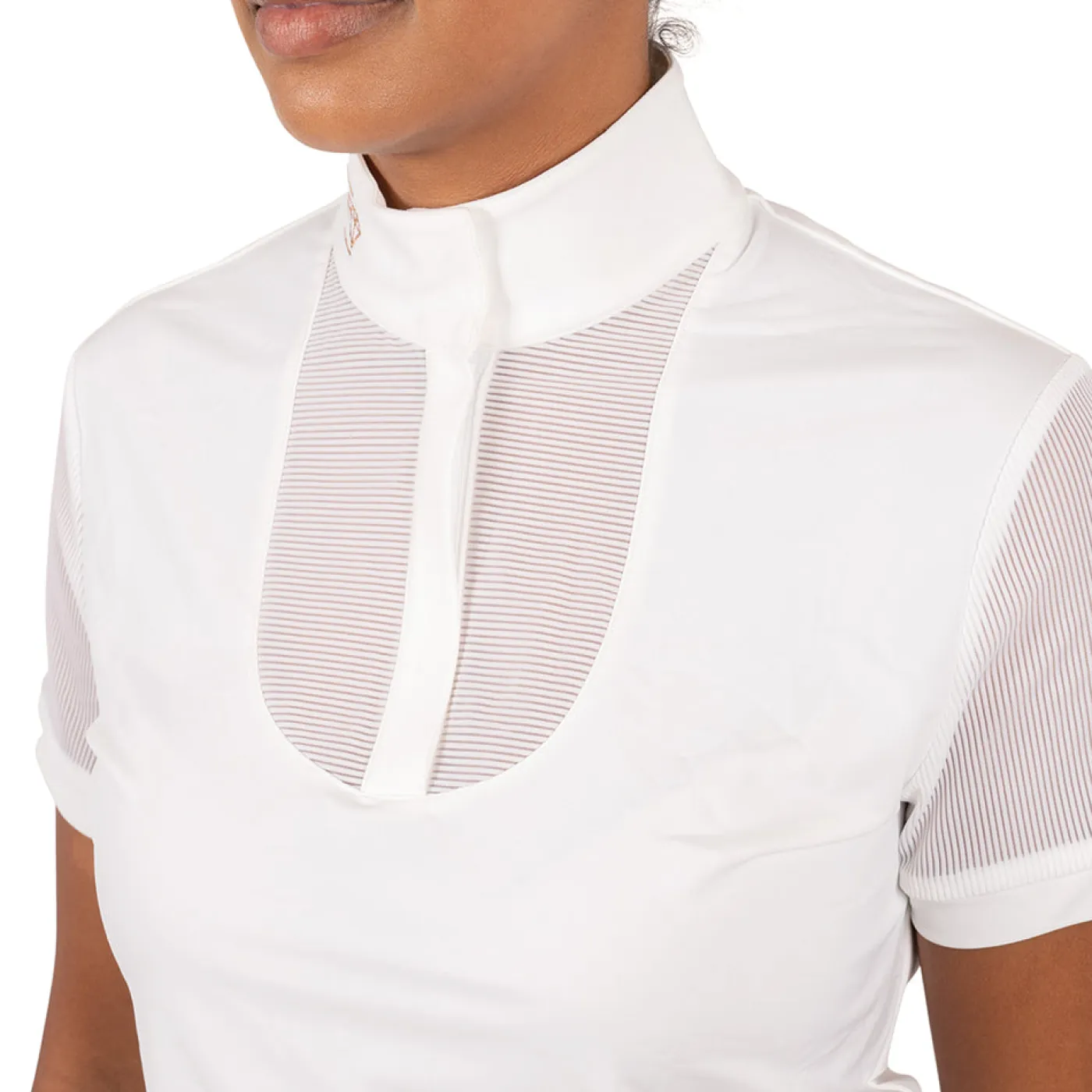 Elation Diamond Chiara Short Sleeve Show Shirt