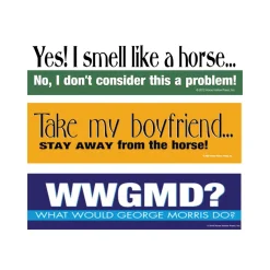 Greenhawk Equestrian Sport Equestrian Bumper Stickers