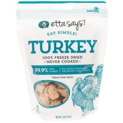 Etta Says! Eat Simple Freeze Dried Turkey Dog Treats 70 g