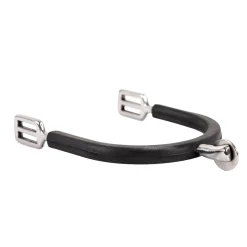 EvoEq Rubber Covered Round Rowel Spurs 20 mm