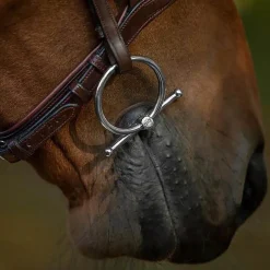 Fager Bits Fager Julia Sweet Iron Low Port Copper Roller Baby Fulmer Loose Ring Bit